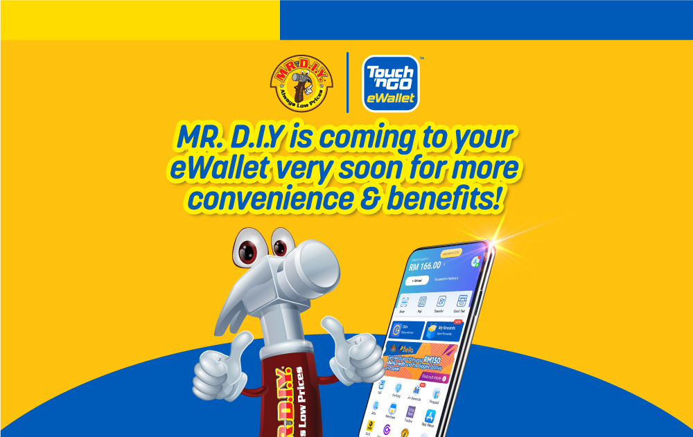 MR.DIY x Touch 'n Go eWallet (Coming Soon) 2021