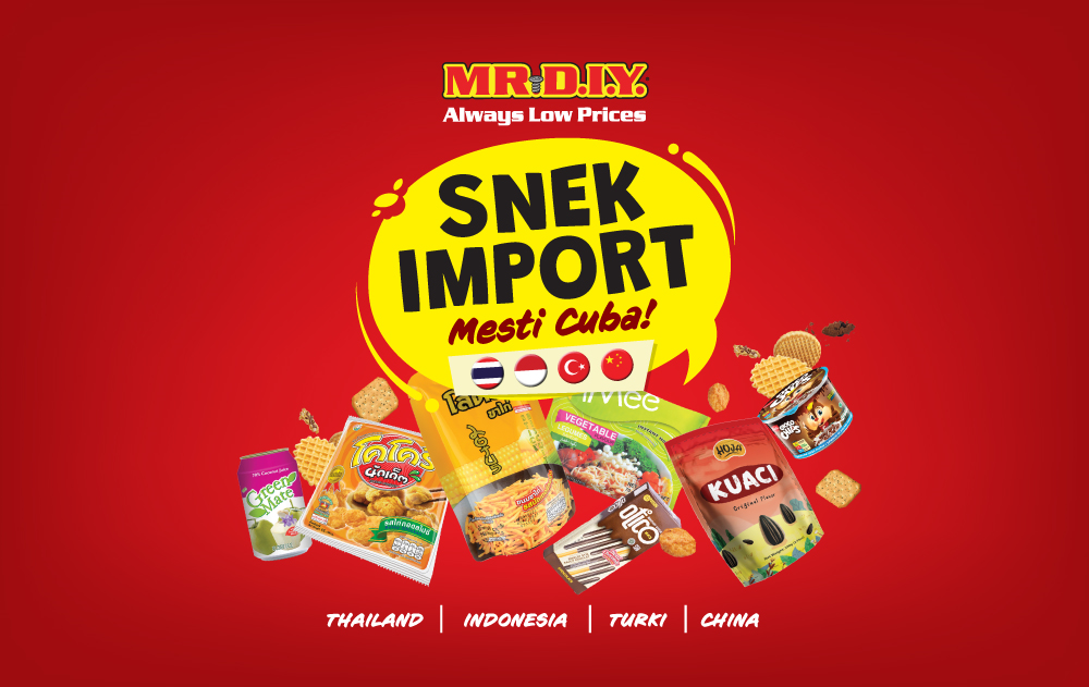MR.DIY Snek Import 2021/22