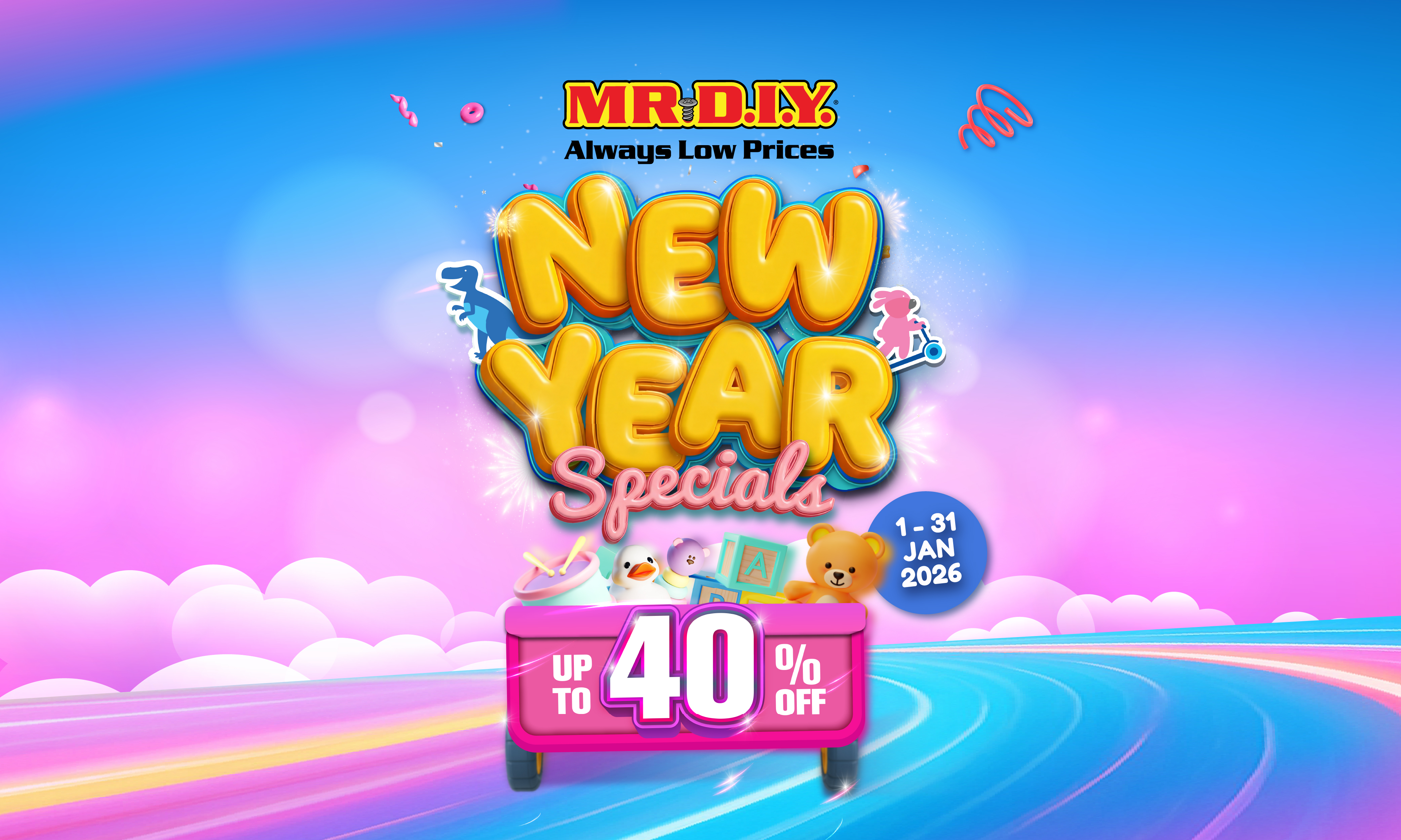 MR D.I.Y. New Year Specials 2026