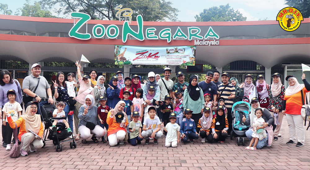 MR D.I.Y. CSR: PANDAi Jaga Anda - Learn at Zoo Negara