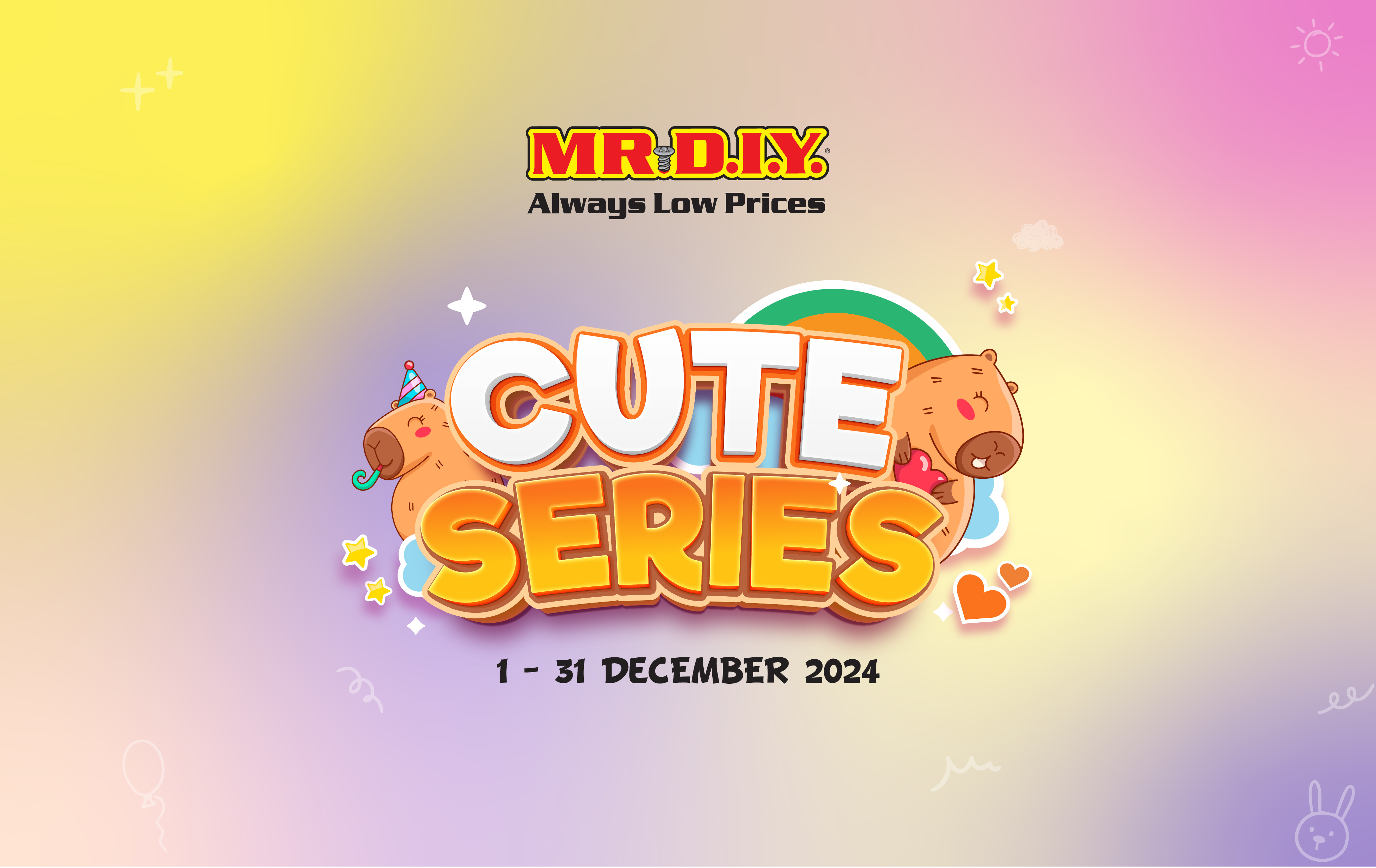 MR.DIY Cute Series 2024