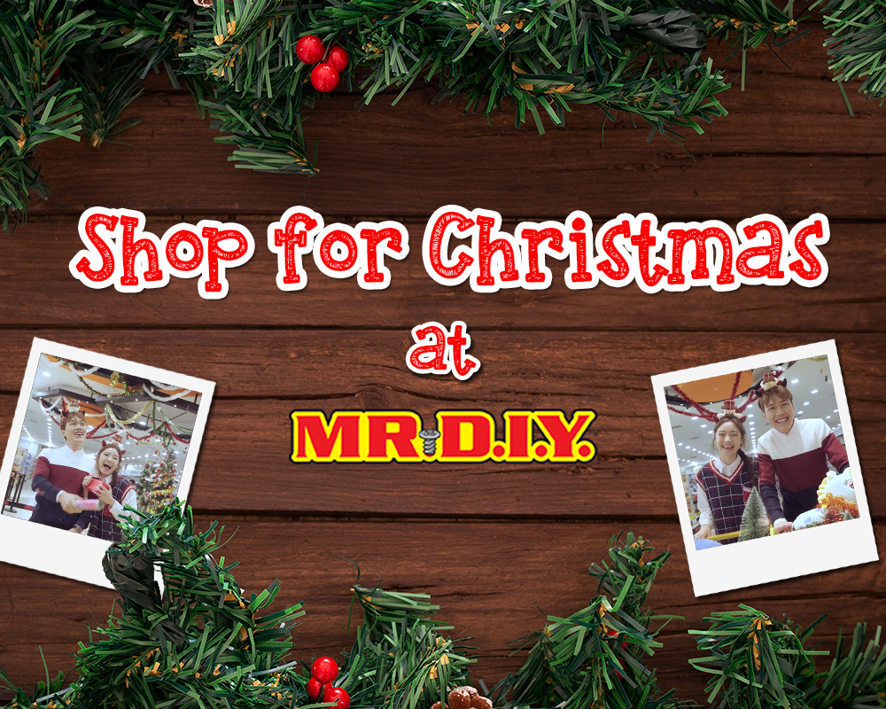 Shop for Christmas at MR.DIY