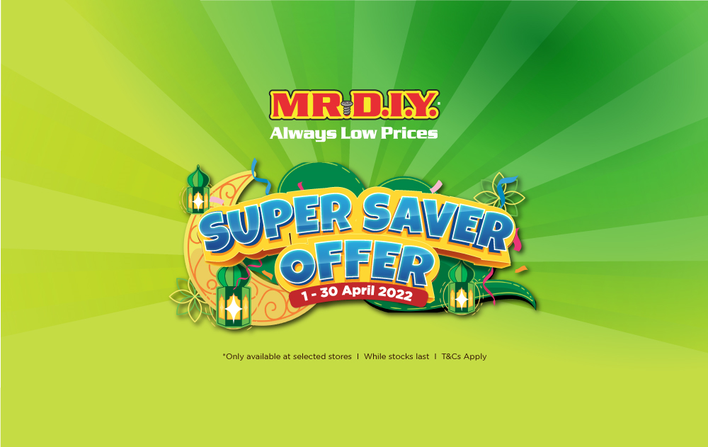 MR.DIY Raya Super Saver Offer 2022