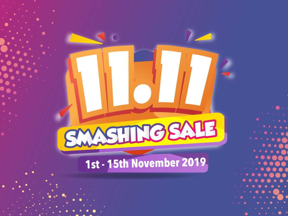 MRDIY.COM.MY 11.11 Smashing Sale 2019