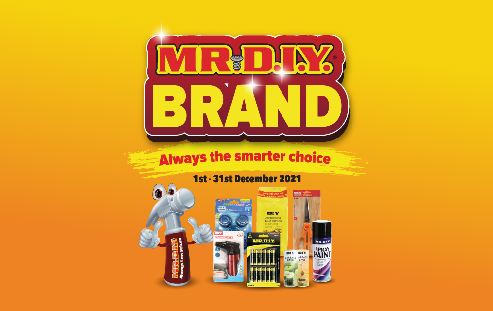 MR.DIY Brand Product Highlight 2021 (Brunei)