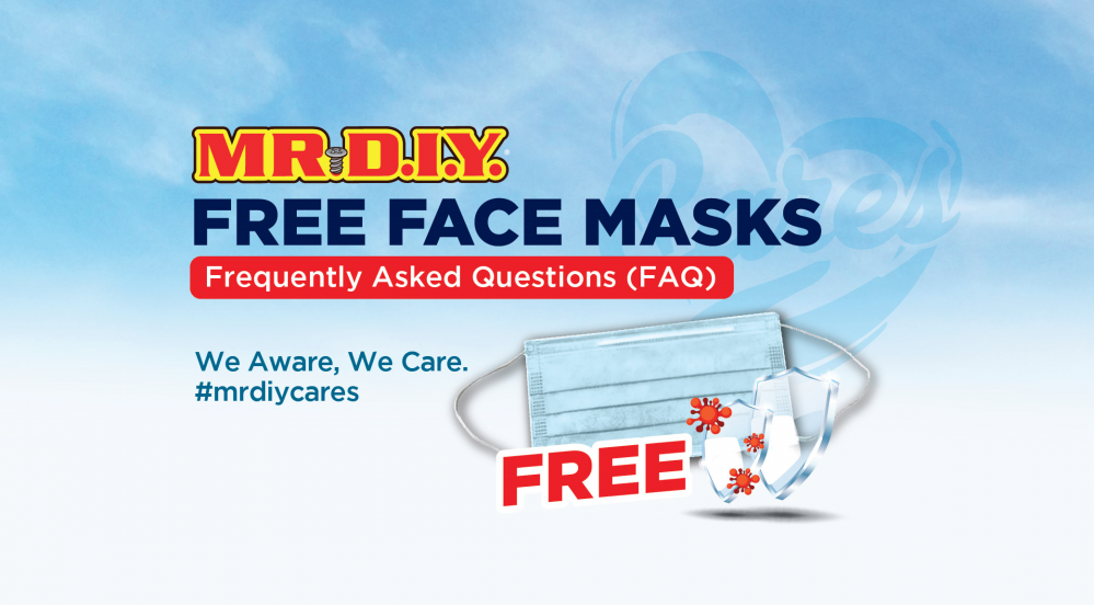 #MRDIYCARES Free Face Mask FAQ