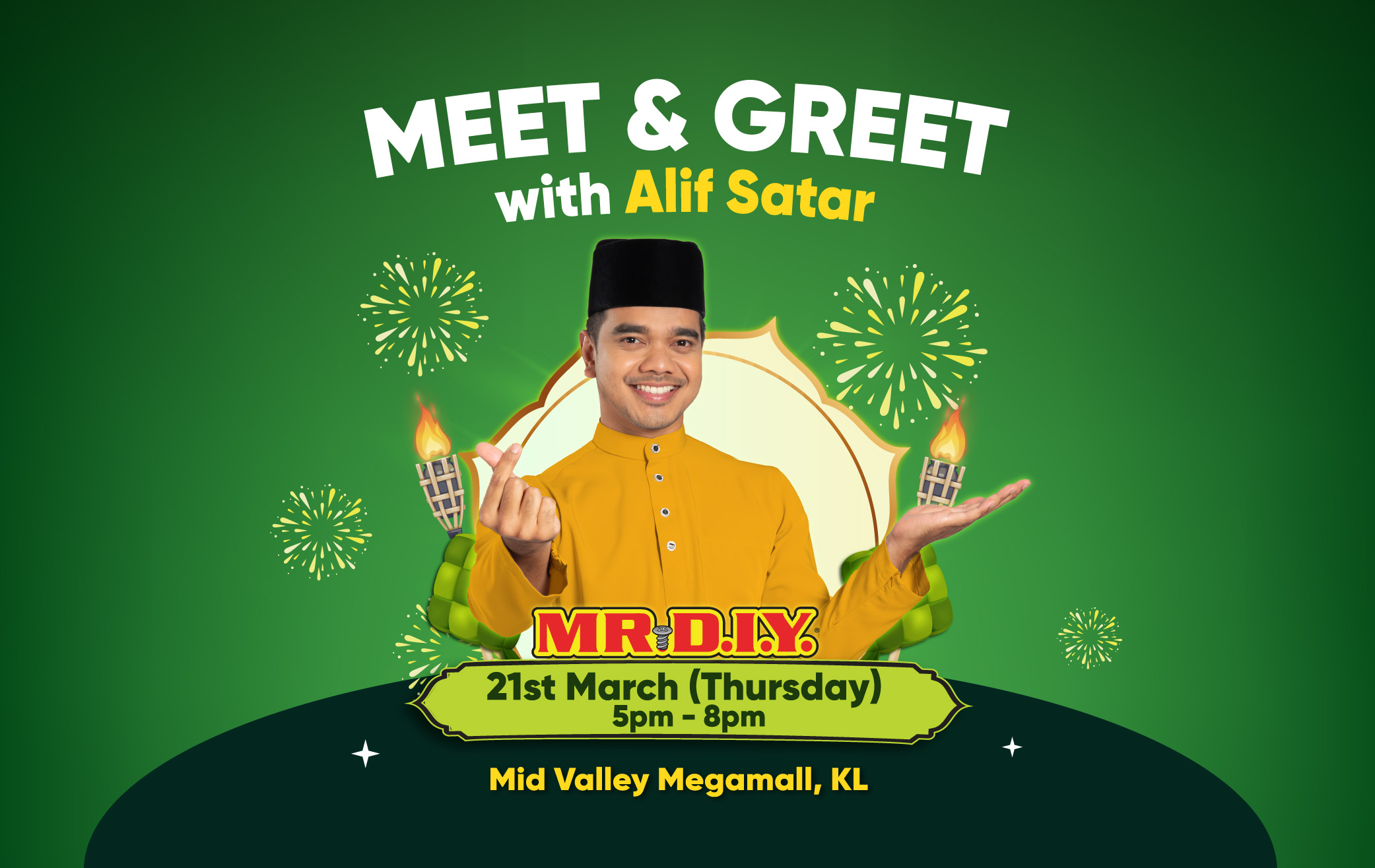 #MRDIYRayaxAlifSatar Snap & Win  2024
