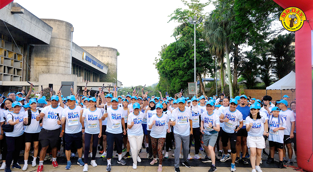 MR.DIY CSR: Blue Cap Relay Run 2023 for Prostate Cancer - Universiti Malaya