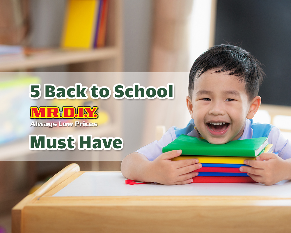 5 Back to School MR.DIY Must Have