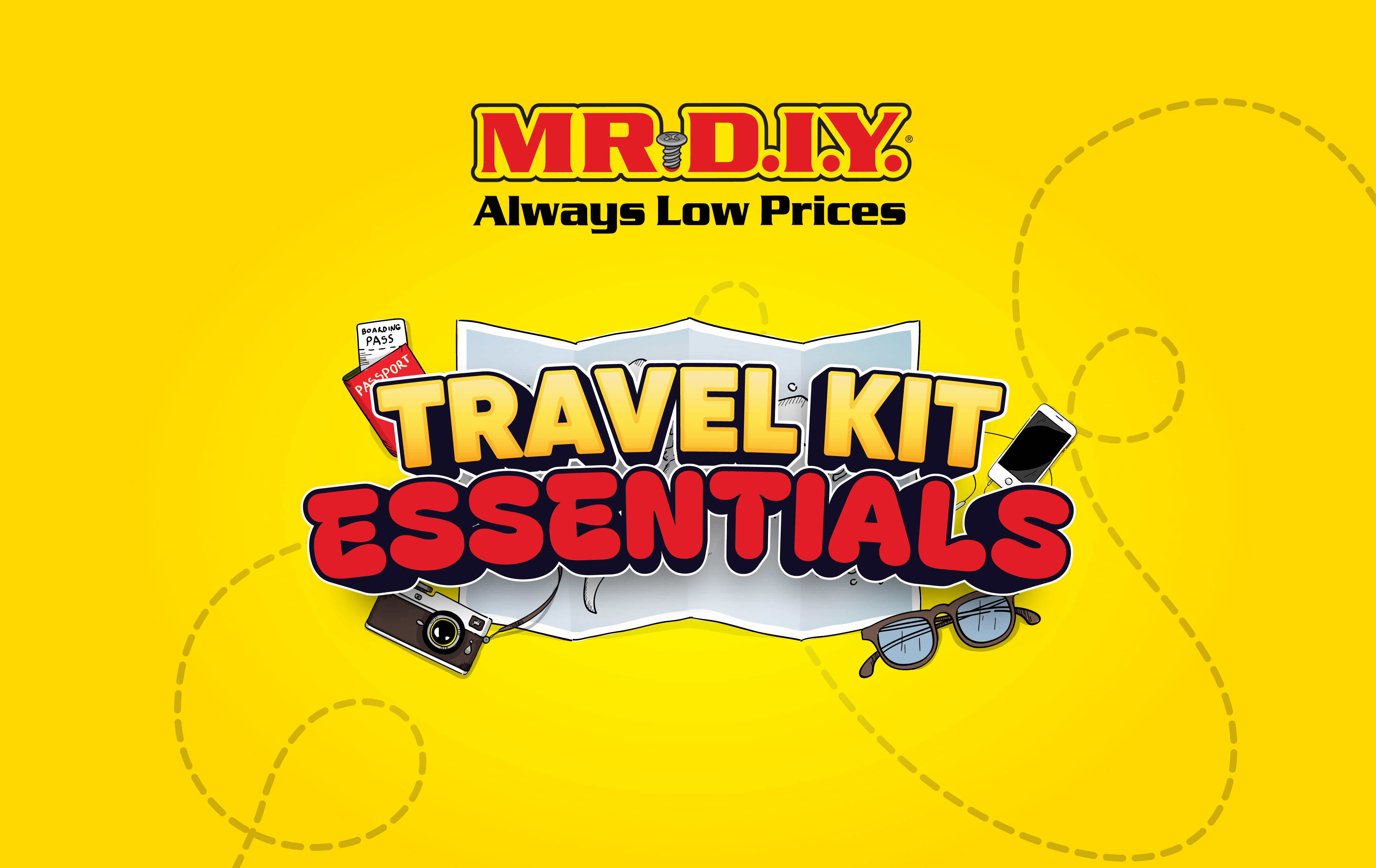 MR.DIY Travel Kit Essentials 2024