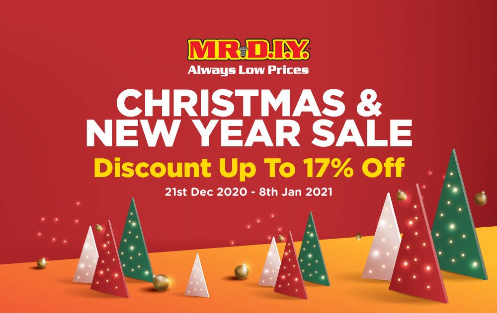 MRDIY.COM.MY Christmas & New Year Sale 2020/21