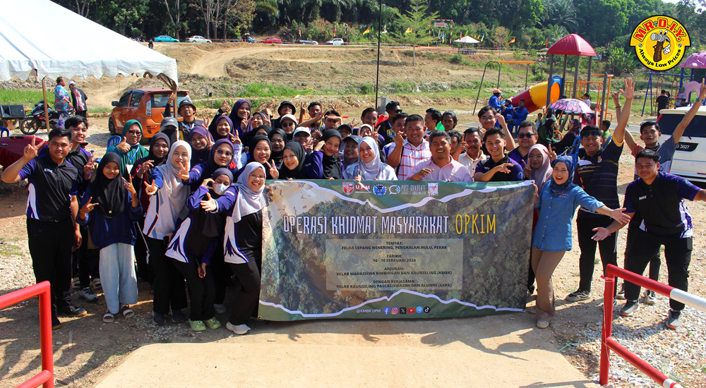 MR D.I.Y. CSR: Community Aid - Operasi Khidmat Masyarakat (OPKIM)
