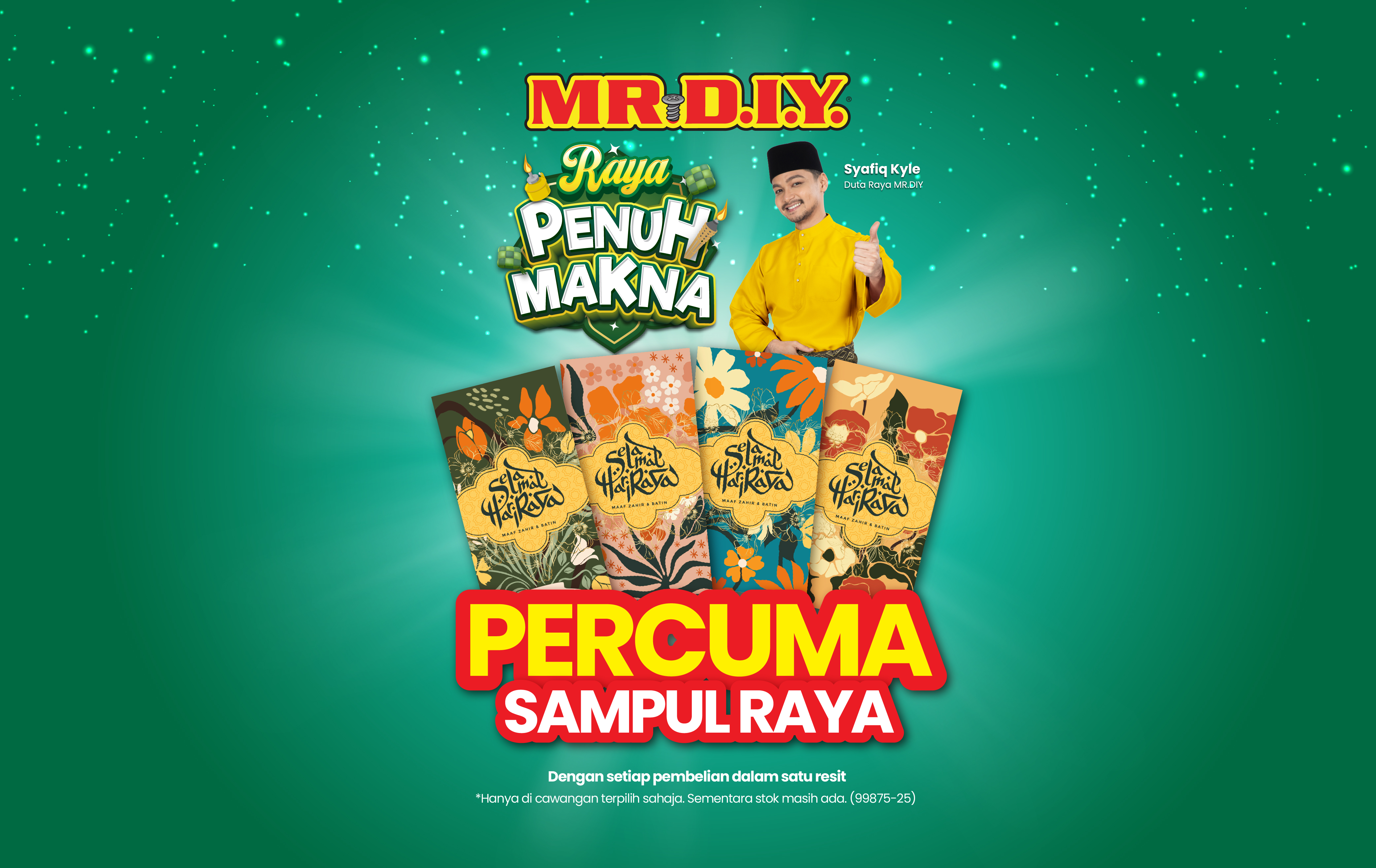 MR.DIY GWP Green Packet 2025