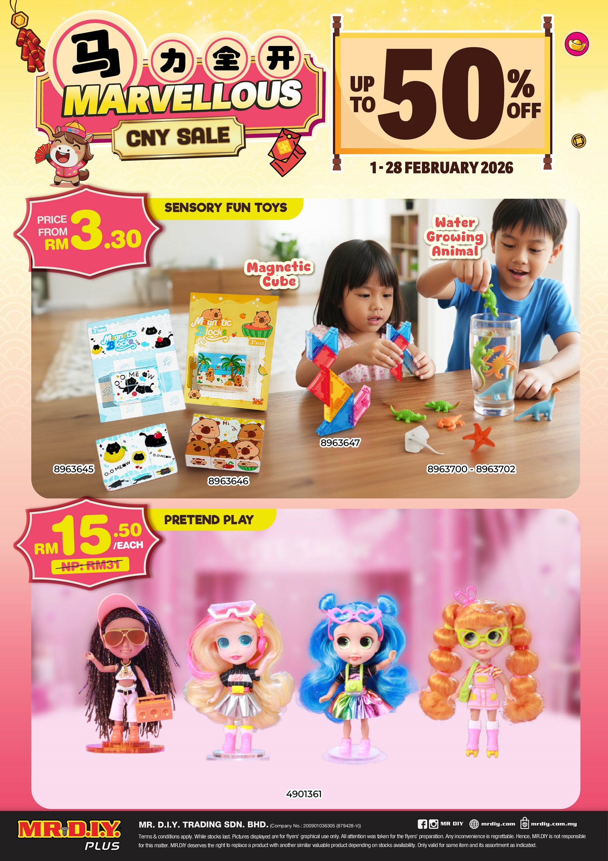 sensory fun toys & pretend play