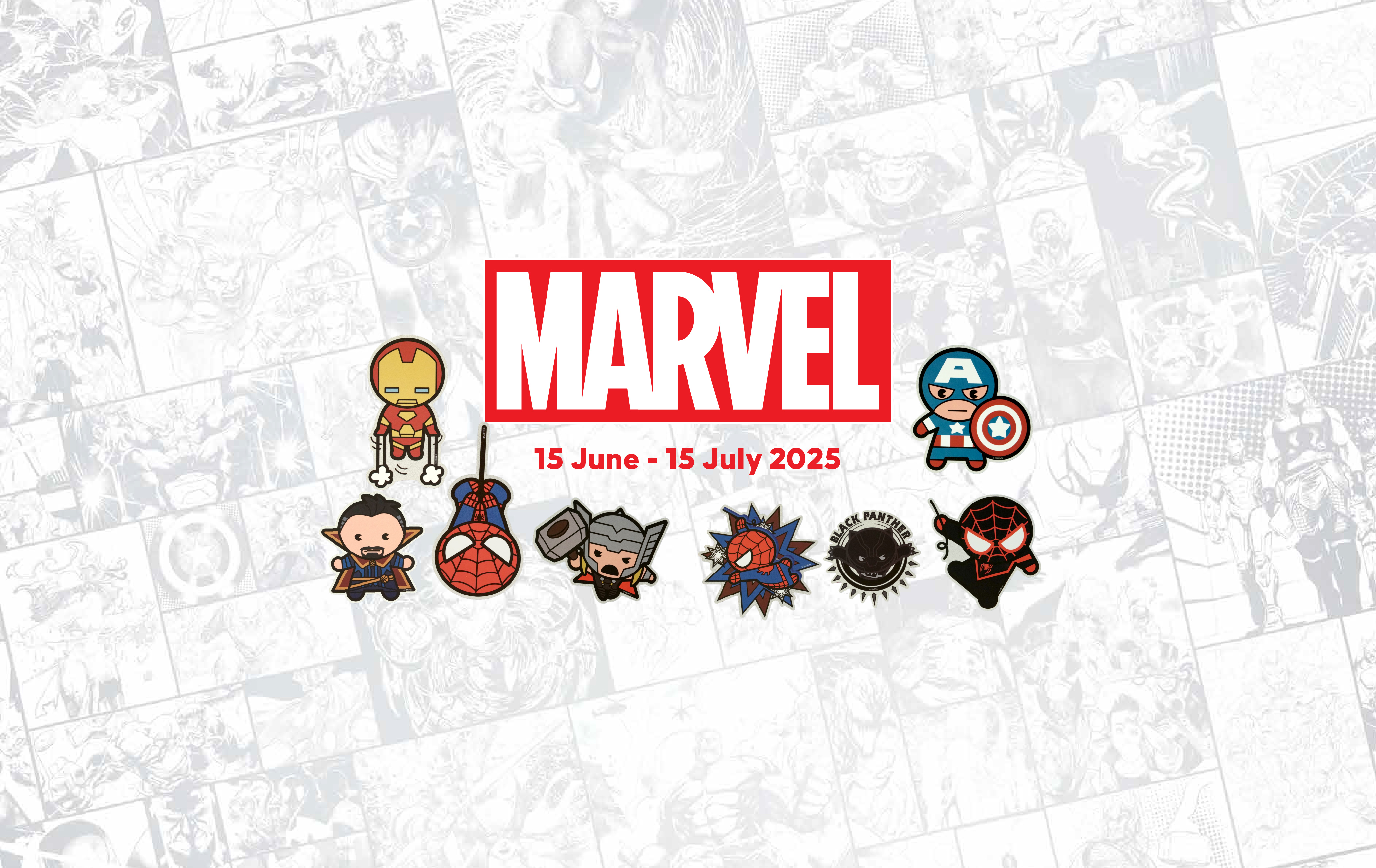 MR D.I.Y. Marvel Car Sticker 2025 (Brunei)