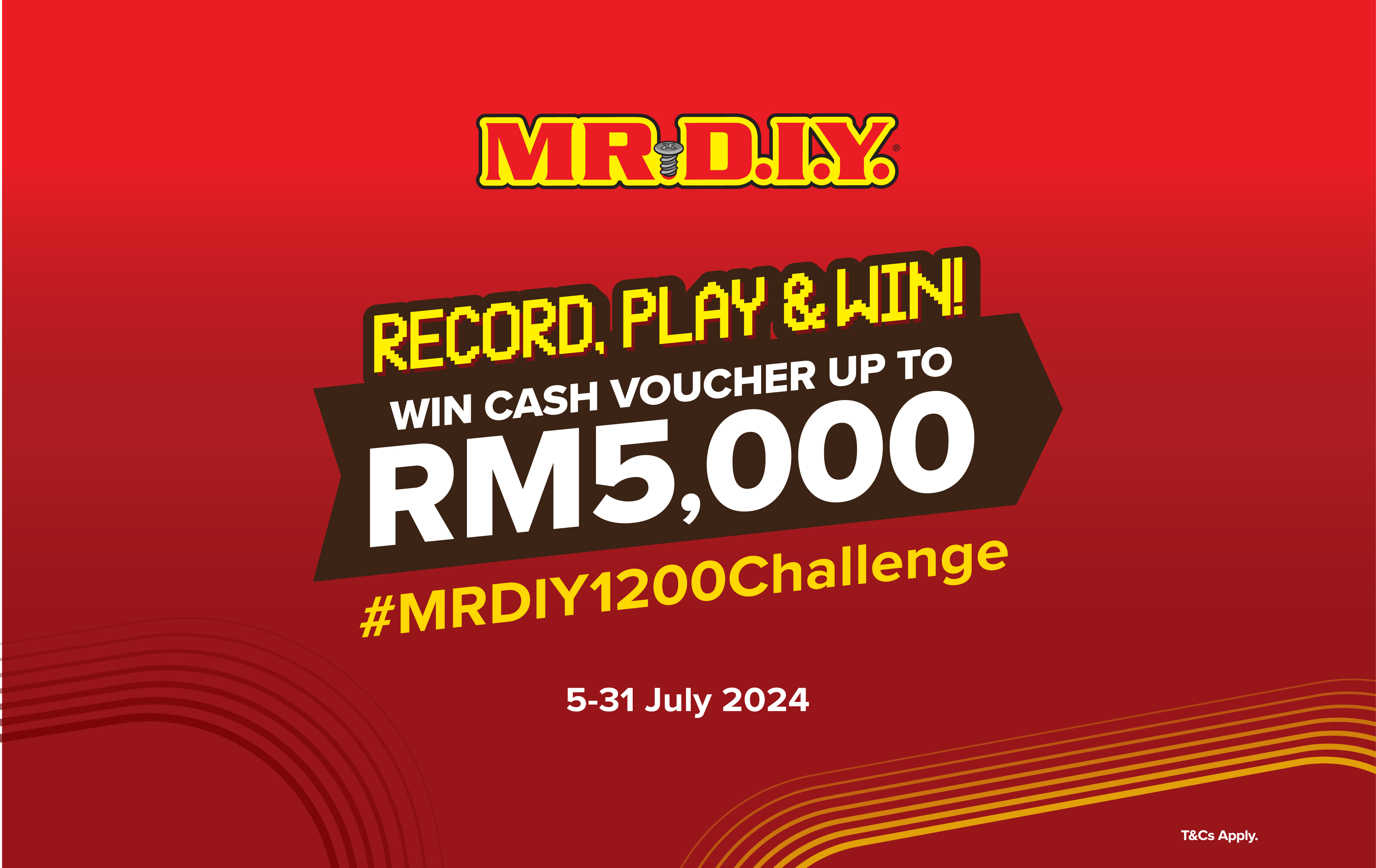 MR.DIY 1,200 Challenge 2024