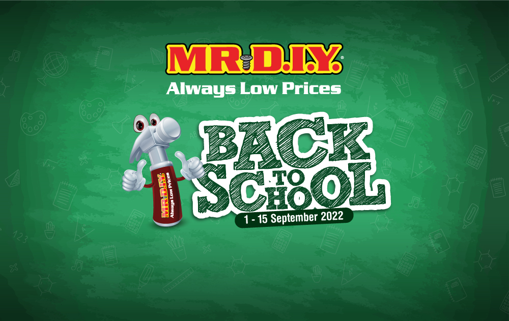 MR.DIY Back to School September 2022