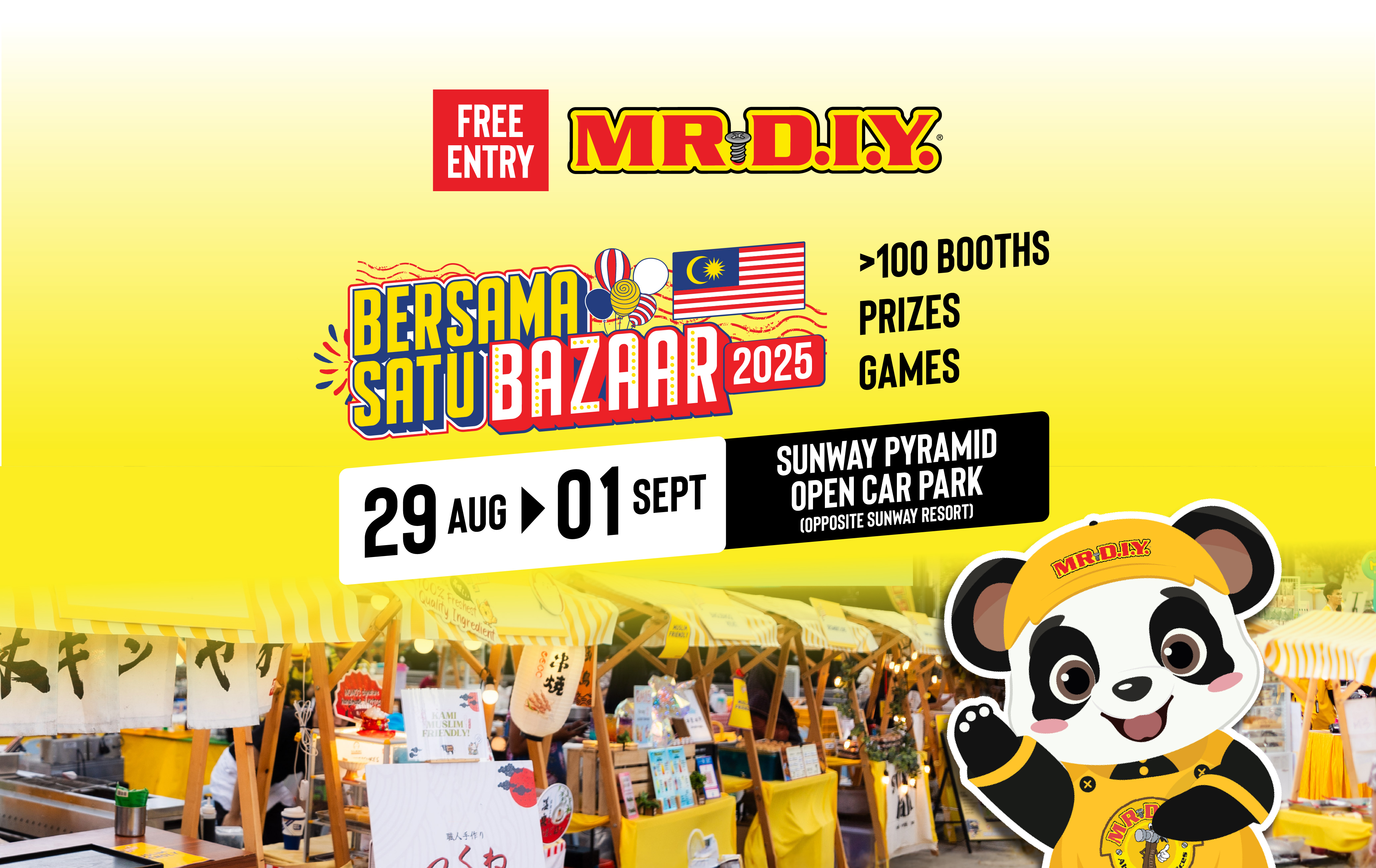 MR D.I.Y. Bersama Satu Bazaar 2025