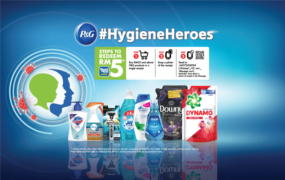 MR.DIY x P&G #HygieneHeroes 2020/21