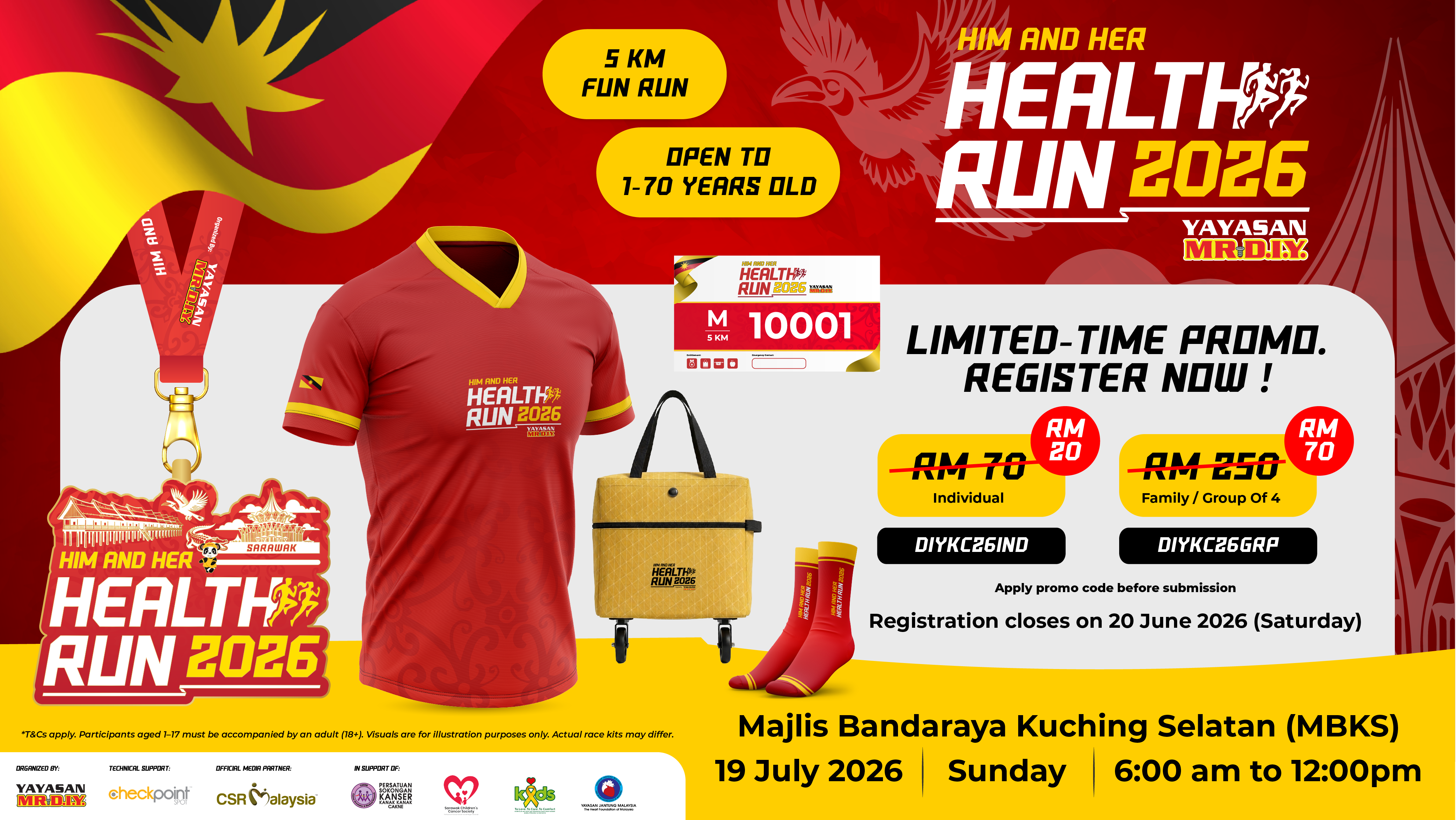 Him & Her Health Fun Run 2026