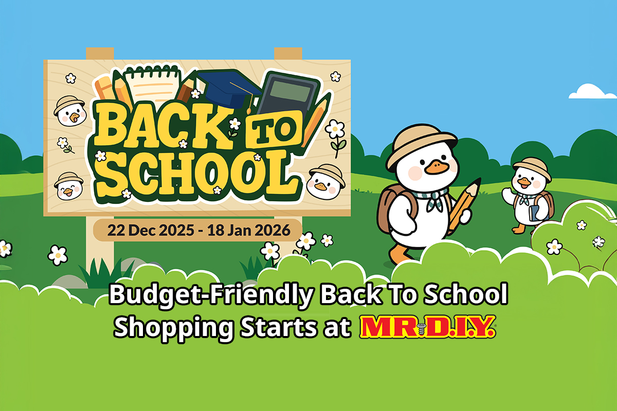 Budget-Friendly Back To School Shopping Starts at MR D.I.Y.