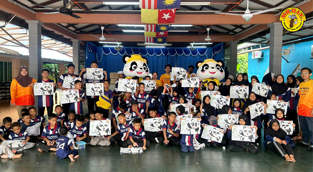 MR D.I.Y. CSR: PANDAi Jaga Rumah Kasih Harmoni Paya Jaras