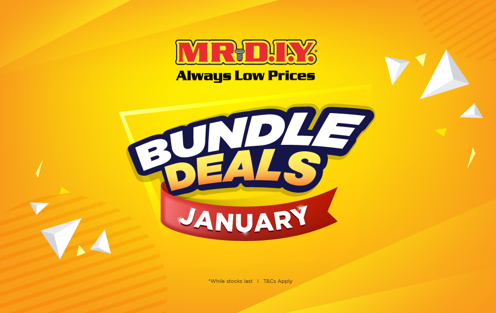 MR.DIY January Bundle Deals 2021