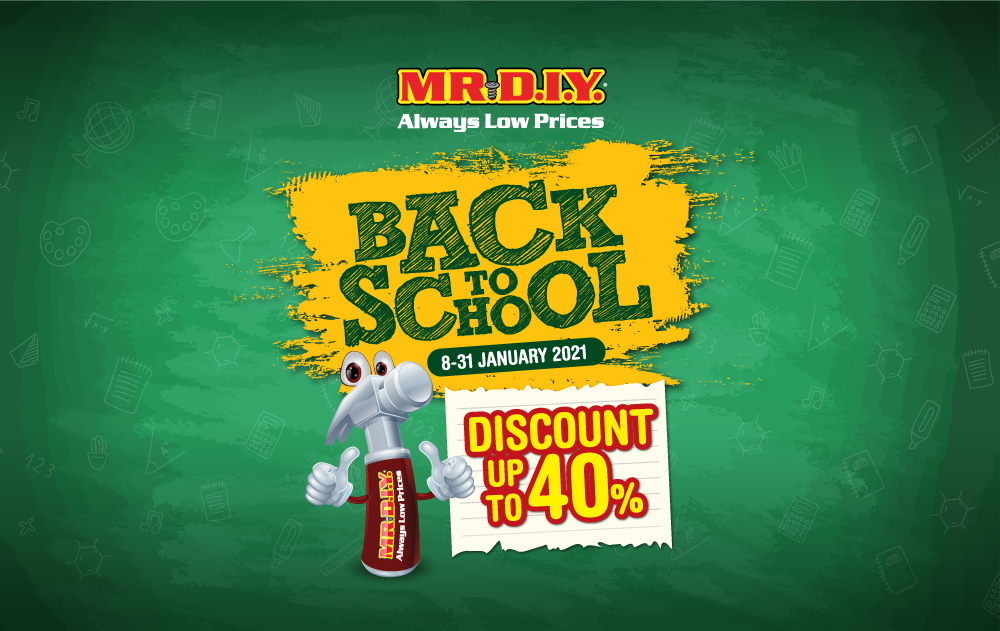MR.DIY Back to School 2021 (East Malaysia)