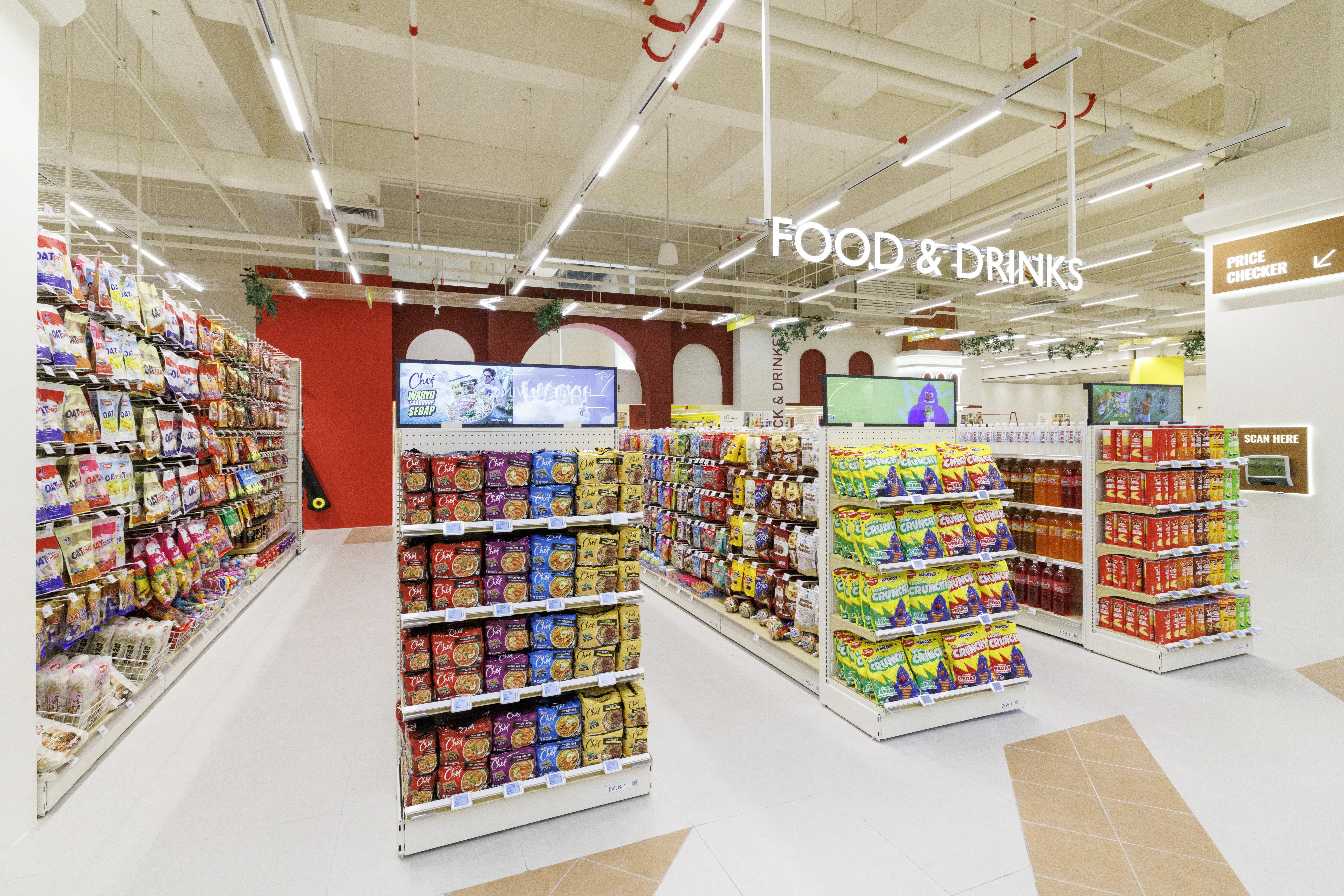 A more engaging shopping experience for customers with an easy-to-navigate environment and a wider range of products under one roof
