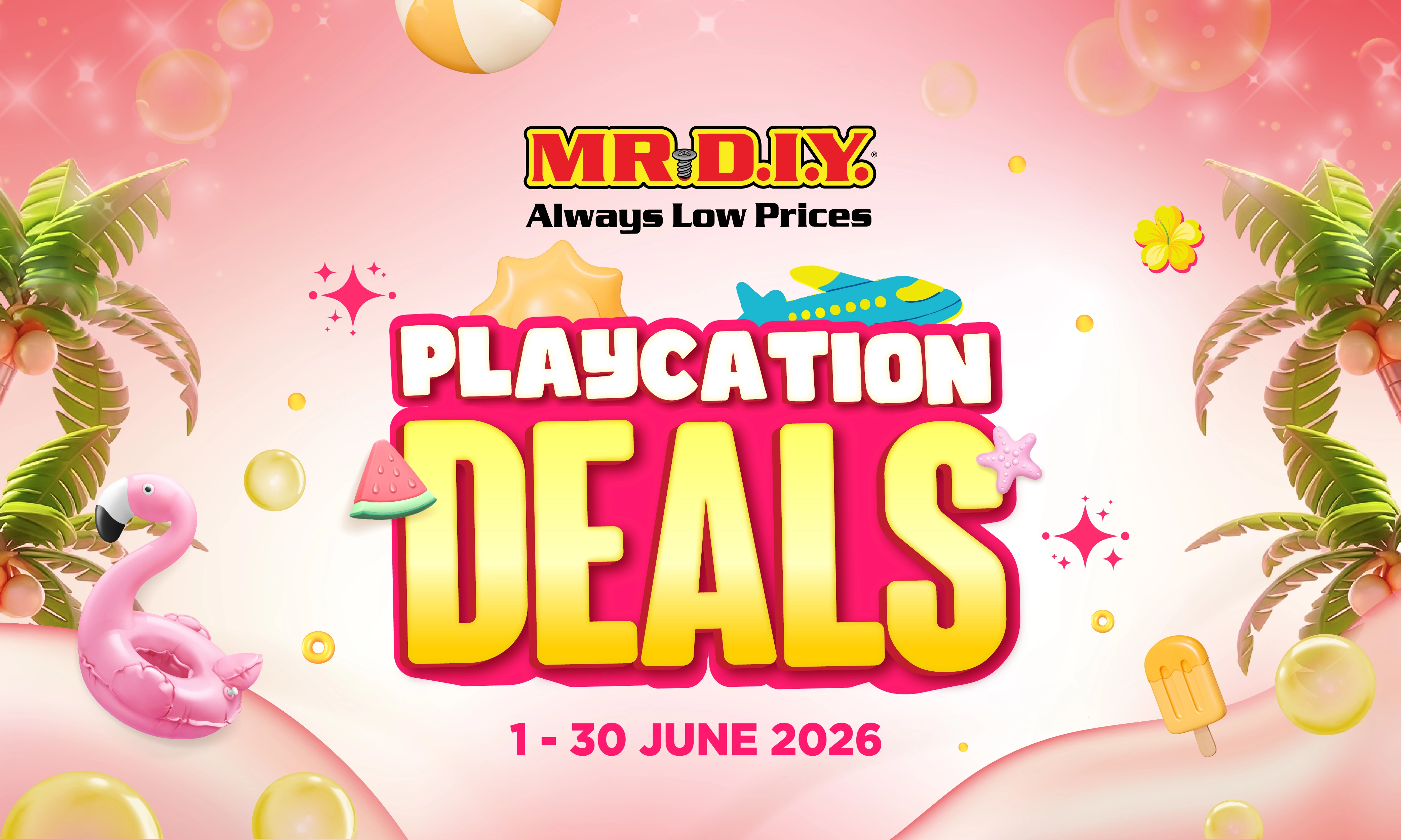 MR D.I.Y. Playcation Deals 2026