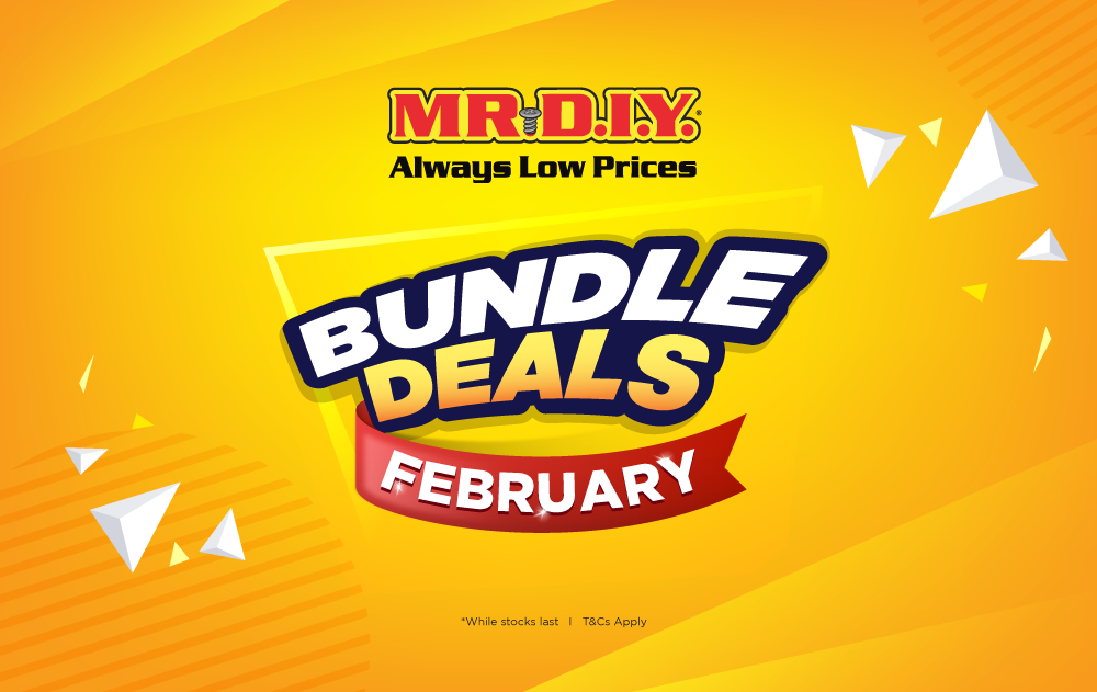 MR.DIY February Bundle Deals 2021