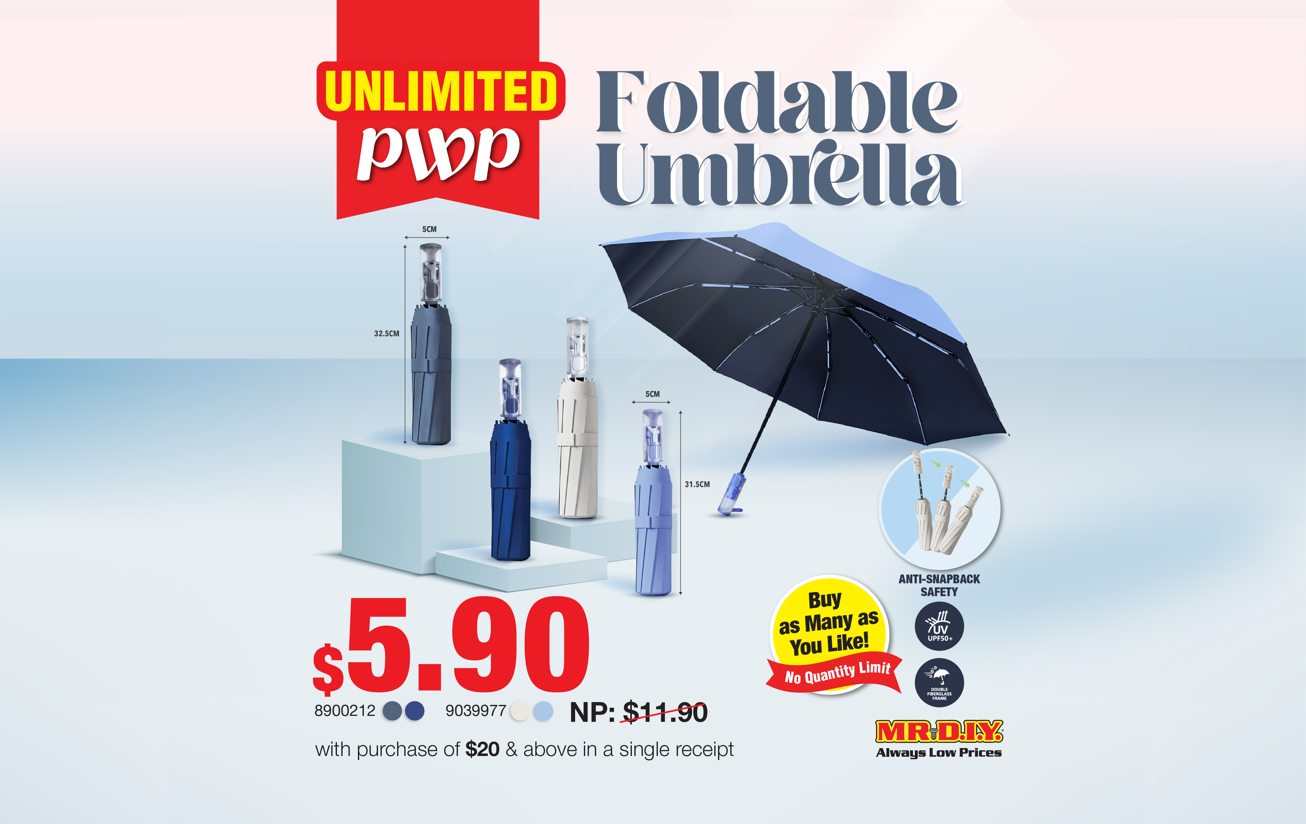 MR D.I.Y. PWP Umbrella 2025 (Brunei)