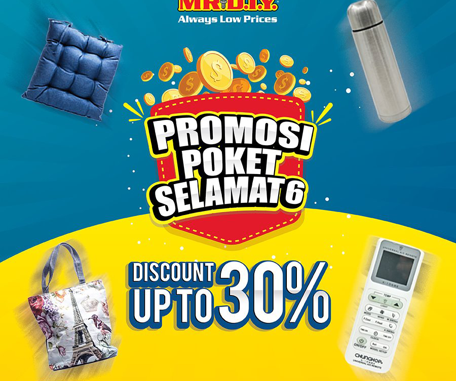 MR.DIY Promosi Poket Selamat 6 2019