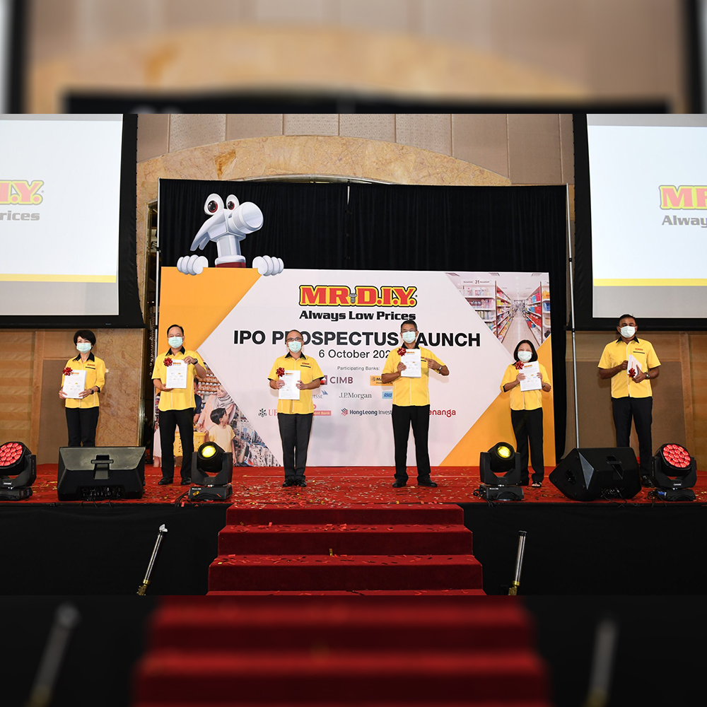 MR D.I.Y. Raises RM1.5B in Malaysia’s Biggest IPO of 2020