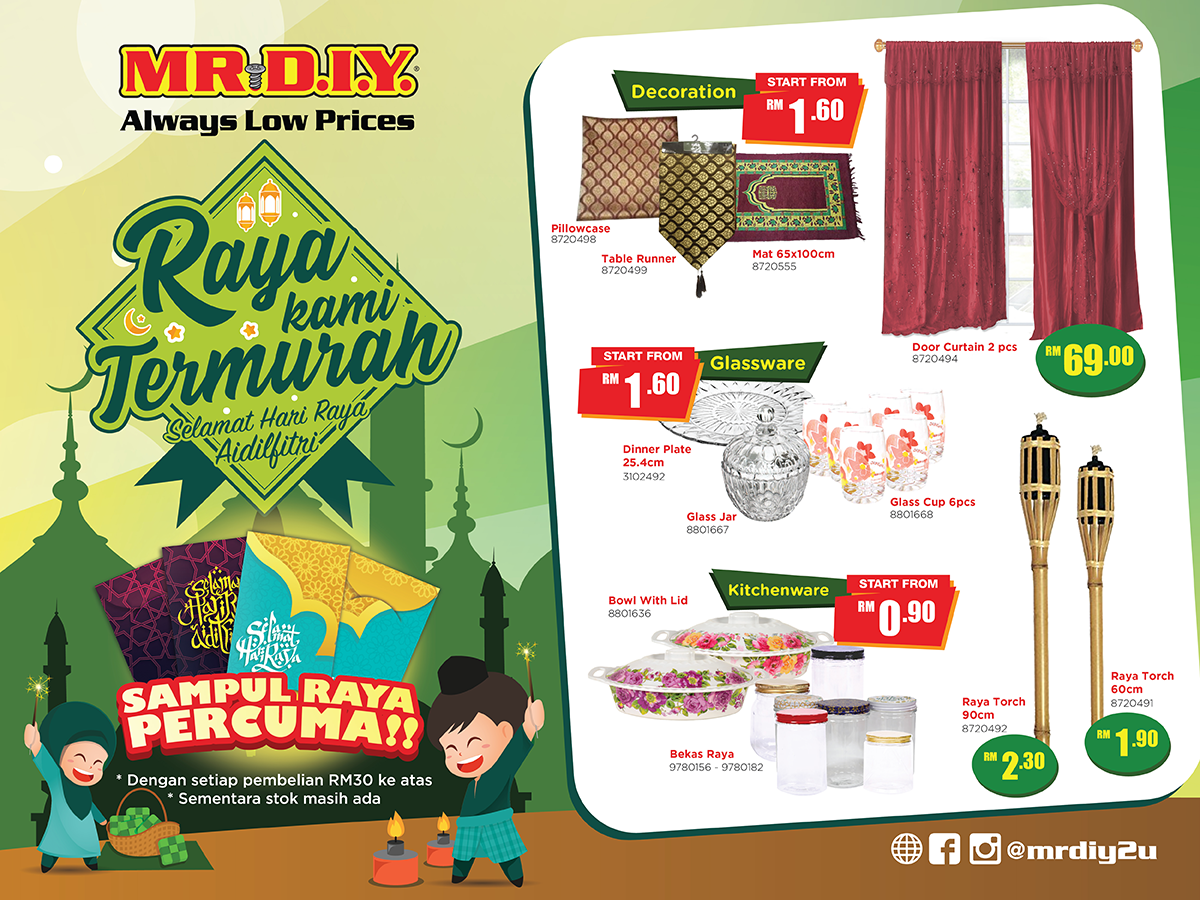 MR.DIY Raya 2019