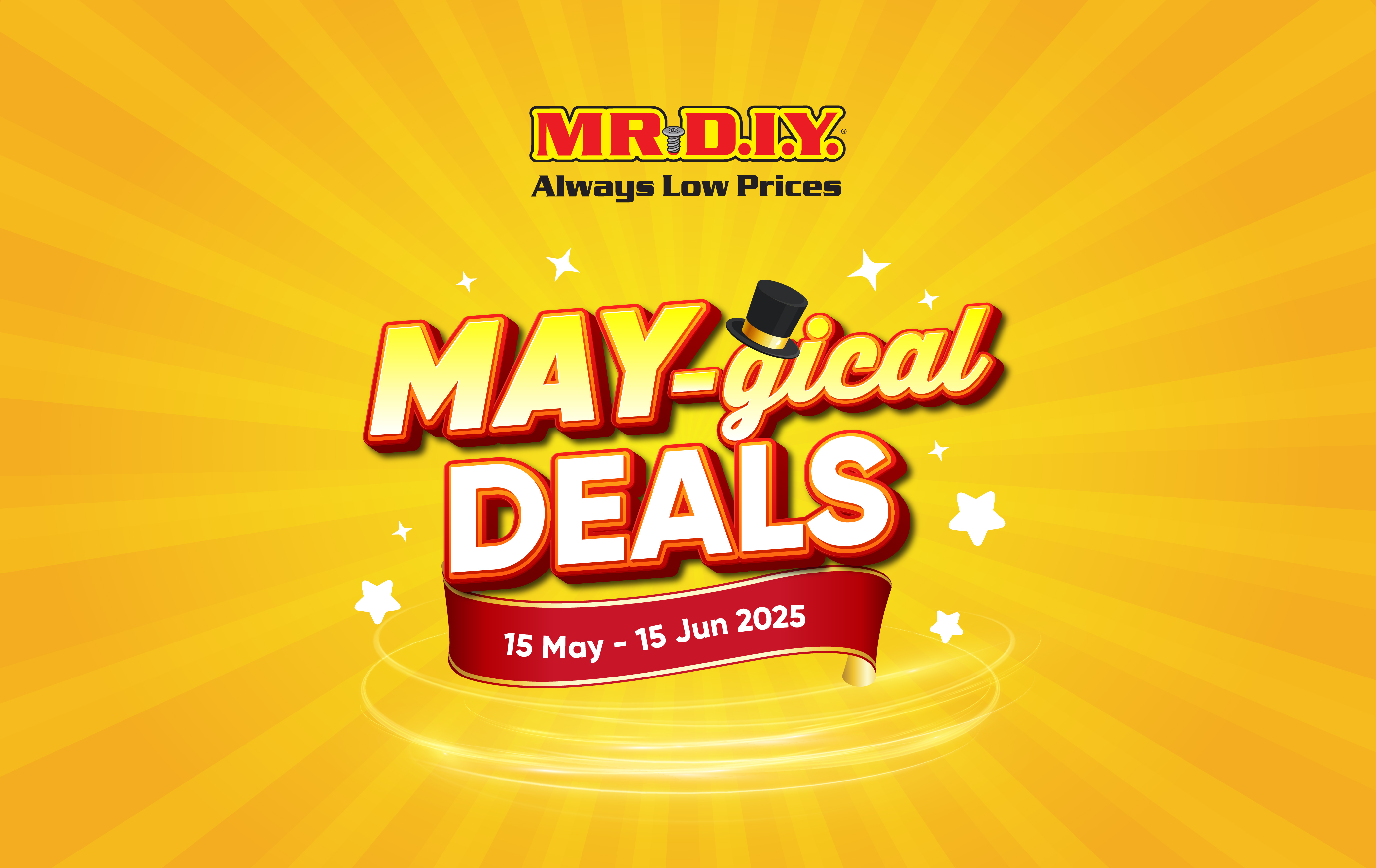 MR.DIY MAY-gical Deals 2025 (Brunei)