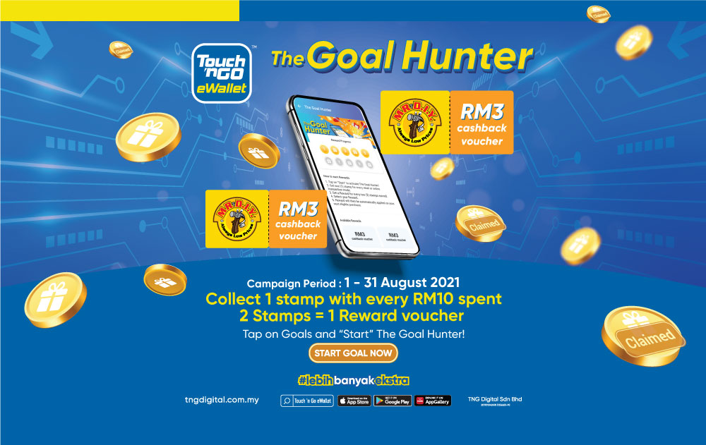 MR.DIY x Touch 'n Go eWallet Goal Hunter 2021