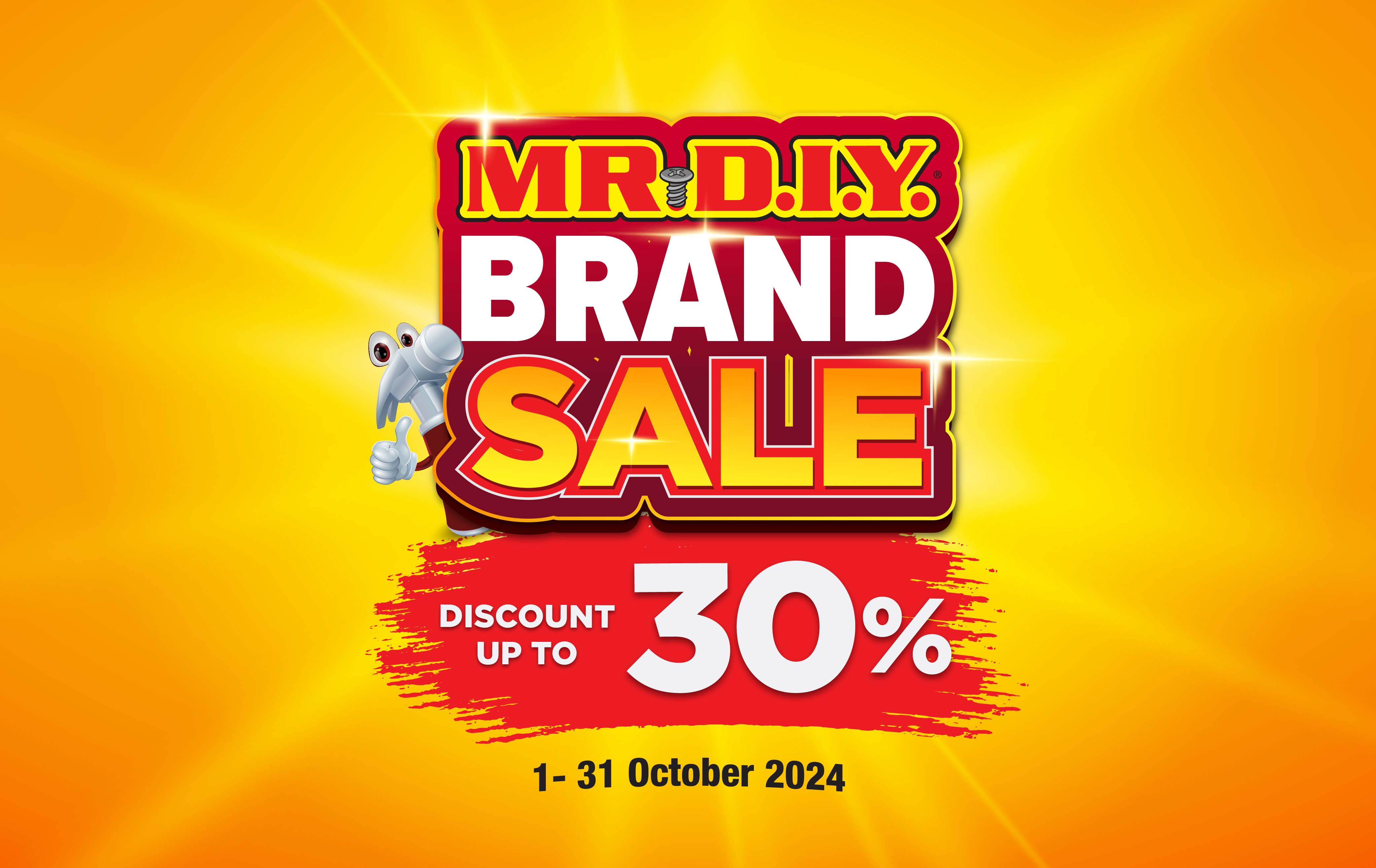 MR.DIY Brand Sale 2024