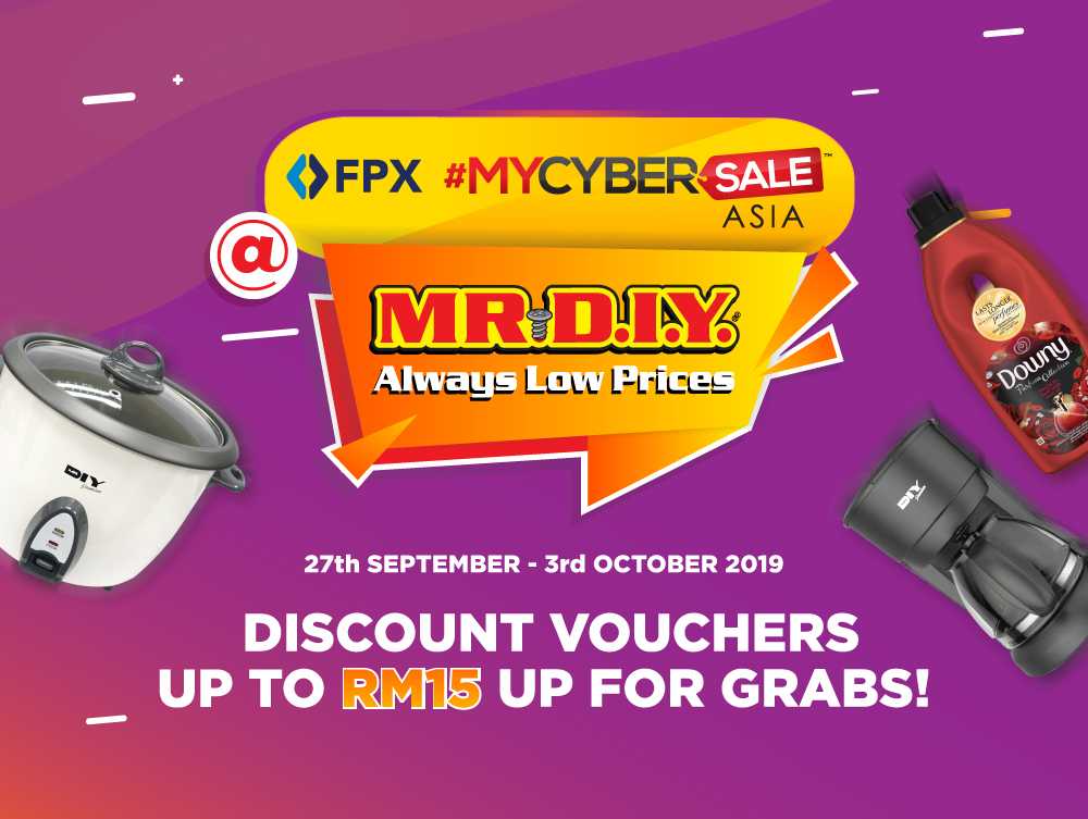 MR.DIY Online #MYCYBERSALE 2019