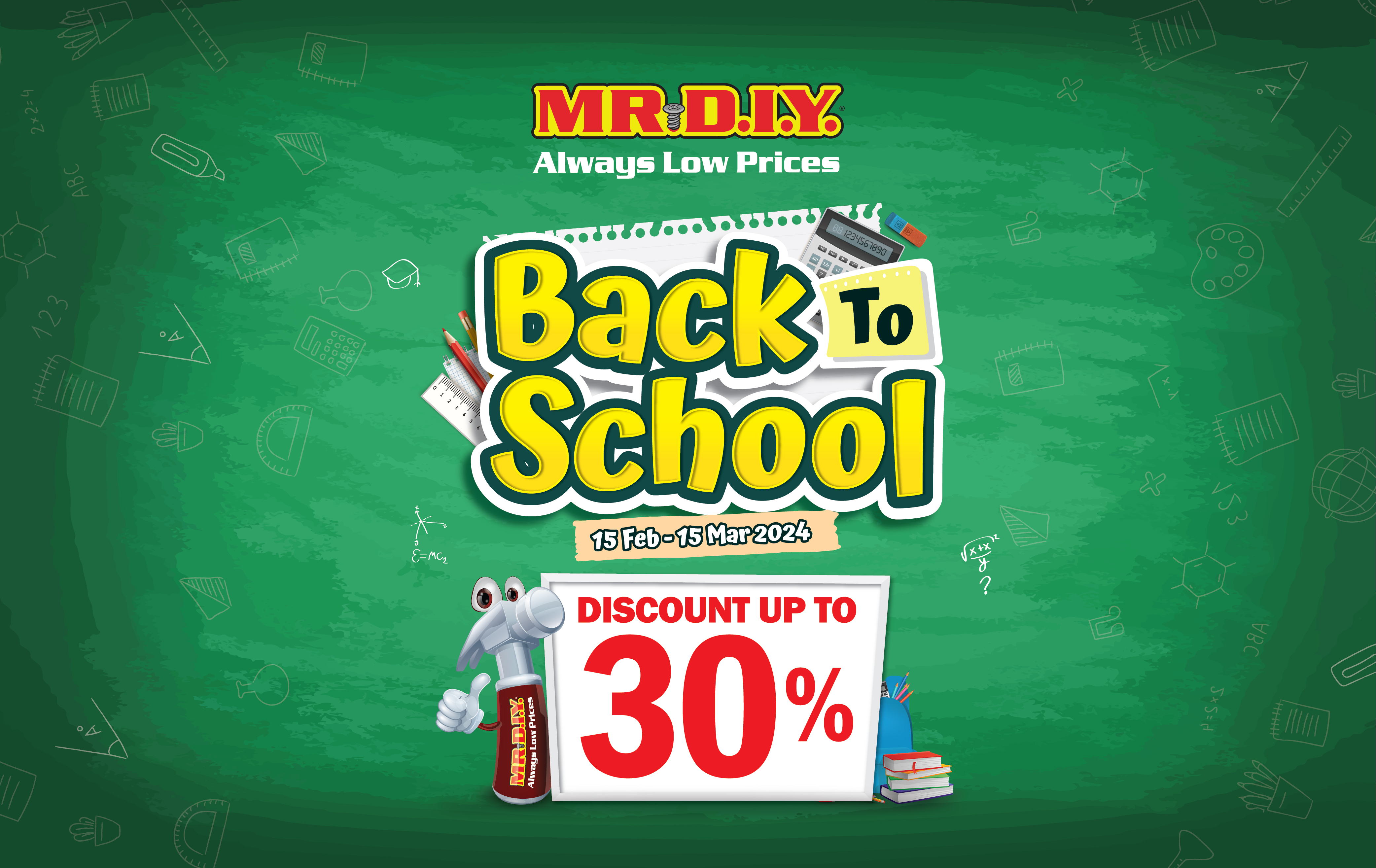 MR.DIY Back To School 2024