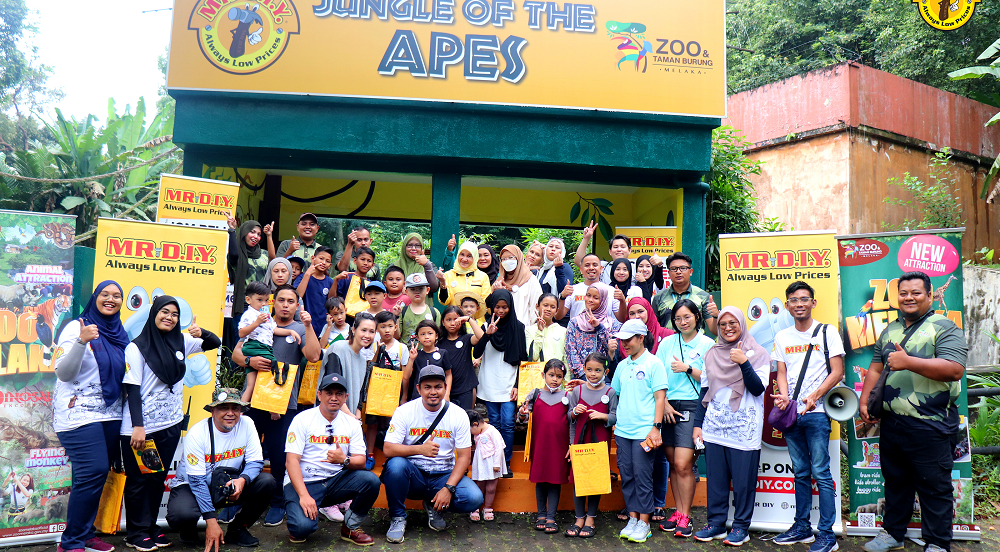 MR.DIY CSR: Zoo Melaka benefits from #DIY4Zoo initiative