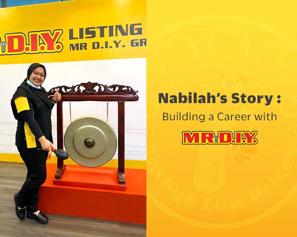 Nabilah’s Story: Building a Career with MR.DIY