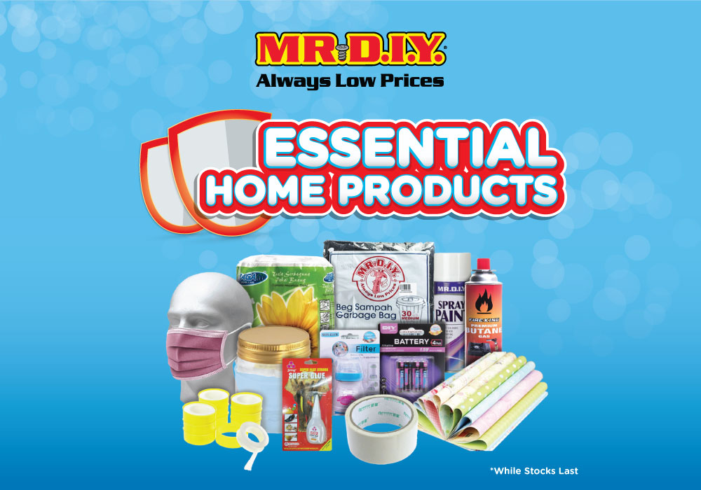 MR.DIY Essential Home Products 2021