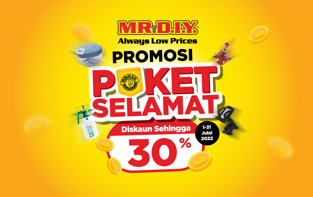 MR.DIY Promosi Poket Selamat 8 2022