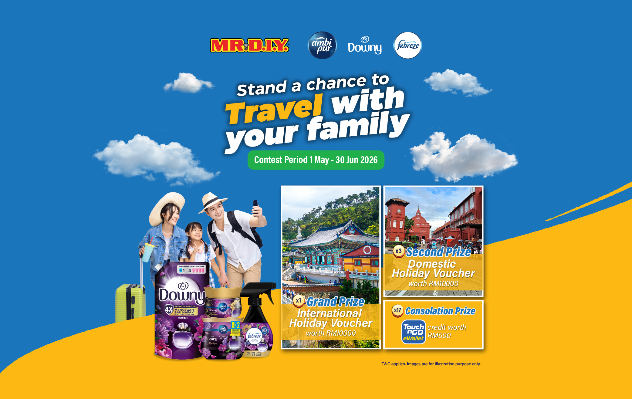 MR D.I.Y. | MR.DOLLAR Exclusive Contest 2026: Ambi Pur, Downy, Febreze 