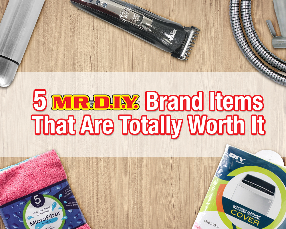 5 MR.DIY Brand Items That Are Totally Worth It