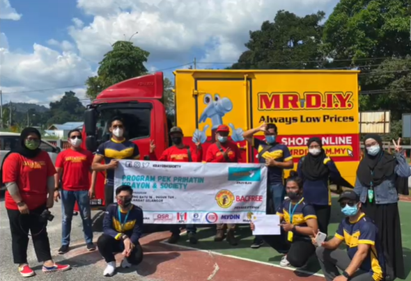 MR.DIY x Krayon4Society 50 Families Hulu Langat CSR