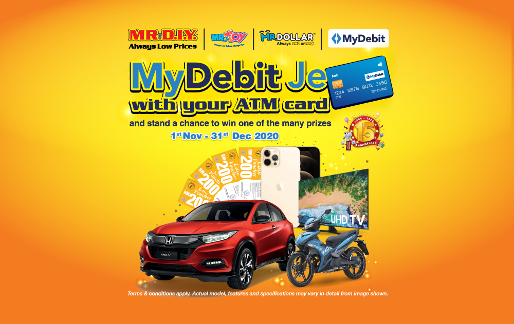 MR.DIY x MyDebit Je with your ATM Card & Win Contest 2020