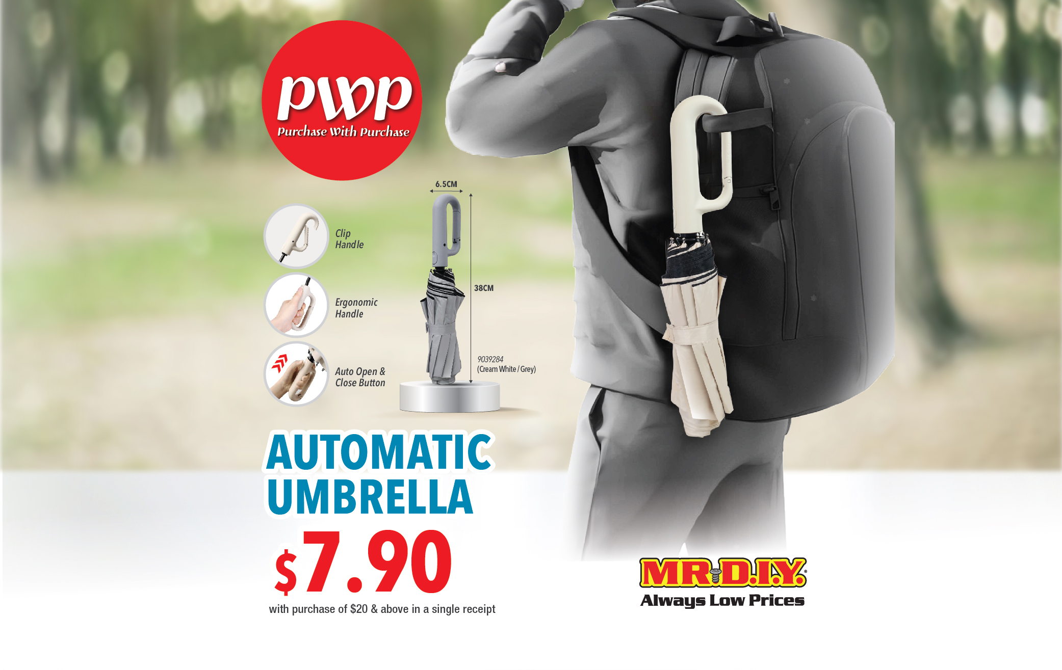 MR.DIY PWP Umbrella 2024 (Brunei)