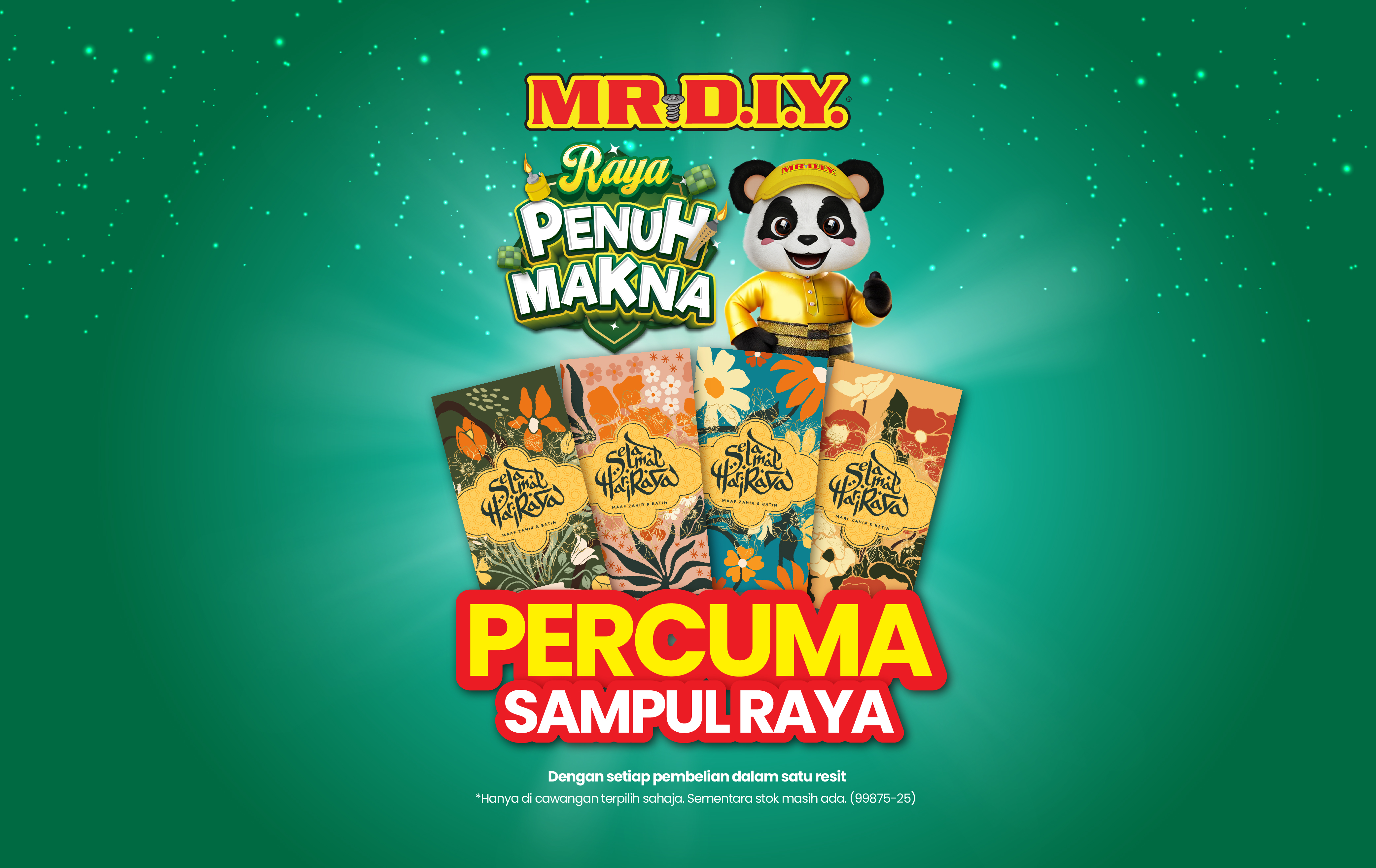 MR.DIY GWP Green Packet 2025 (Brunei)